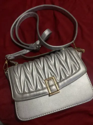 Bolsa cinza nova 
