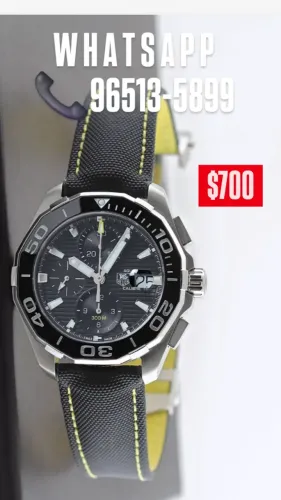 Relógio TAG HEUER AQUARECER CALIBRE 16 AUTOMÁTICO - DISPONÍVEL