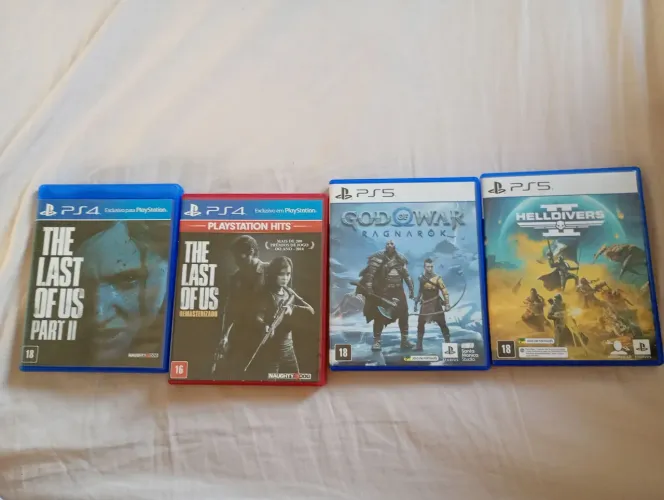 Jogos ps4 e ps5