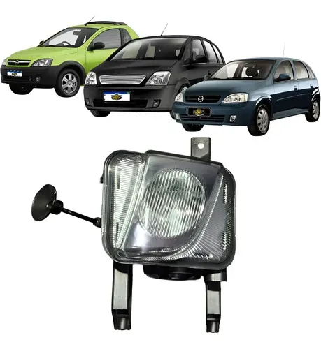 Farol De Milha Esquerdo Corsa Montana Meriva 2003 A 2012 Transparente
