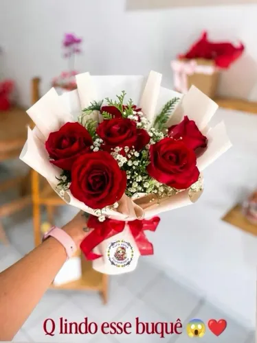 BAQUE DE ROSAS NATURAIS