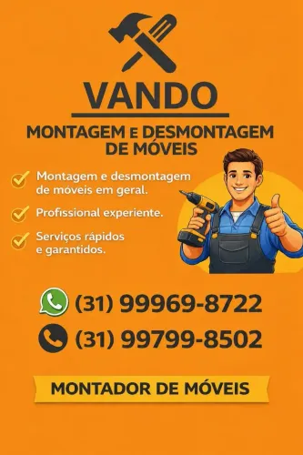 Montagem e Desmontagem de Móveis - Serviço Rápido e de Qualidade