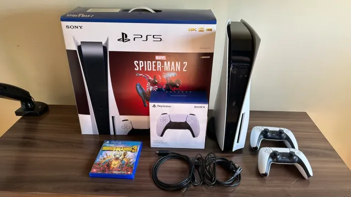 PlayStation 5 com leitor de disco