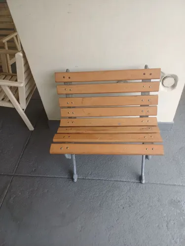 2 bancos de praça(unitário) personalizado