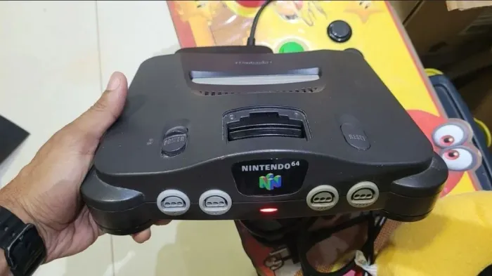 Console Nintendo 64 + Jumper Pack + fonte original