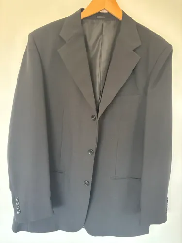Terno Emporio Colombo Classic Tam. 52L Preto - Excelente Estado