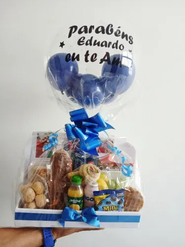 Cesta.; de café da manhã cestas chocolate buquê caneca personalizada