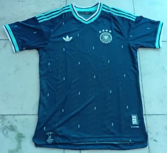 Camisa Seleção Alemanha Futebol Importada Azul GG