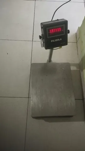 Balança pesa até 30 kilos 