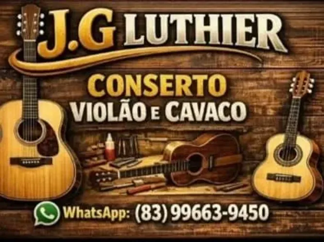 Conserto violão e cavaco