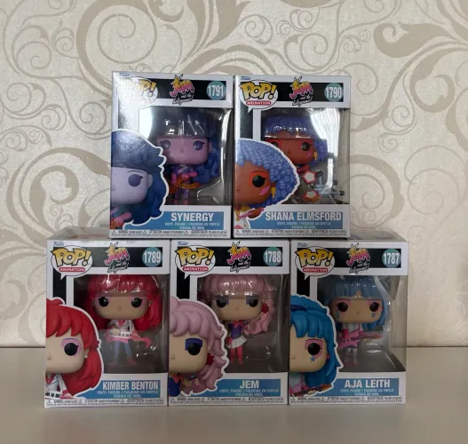 Combo Funko Pop Jem e as Hologramas