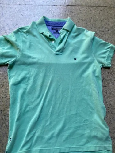 Polo Tommy Hilfiger Original Verde M - Entrego AGORA Asa Norte