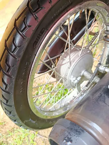 Roda raiada traseira YBR factor 