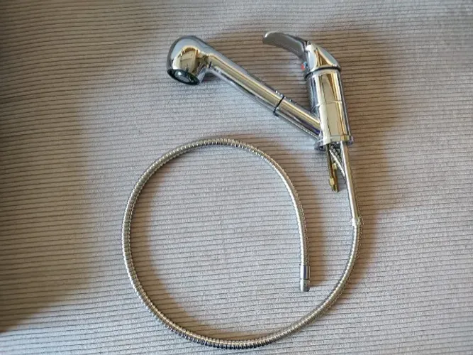 Torneira monocomando para cozinha com ducha extensivel/movel