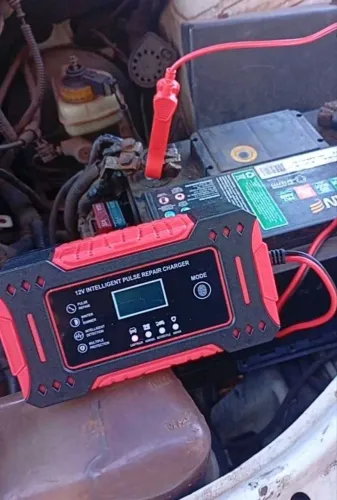 Carregador bateria carro e moto 12V A pronta entrega 
