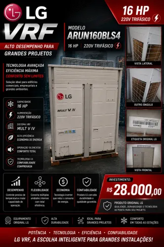 Ar condicionado VRF LG MULT V 16HP 220v