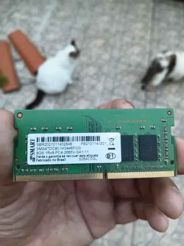 Memoria 8gb ddr4 notebook Funcionando perfeitamente