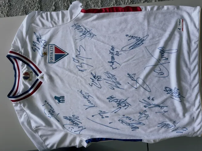 Camiseta Oficial Fortaleza EC 2024/2025 com Autógrafos