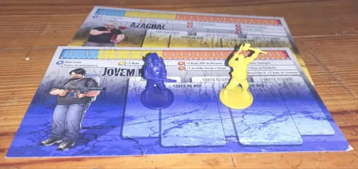 Componente para Zombicide Jovem Nerd e Azaghal