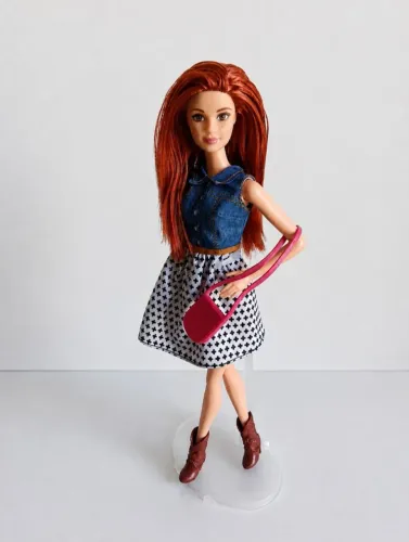 Barbie Fashionistas #2 - Western Chic (2015) - Ruiva - Original Mattel
