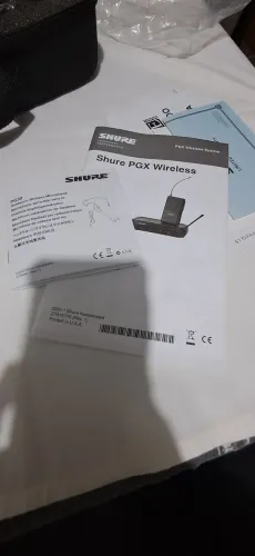 Microfone shure PG30 + sistema pgx wireless