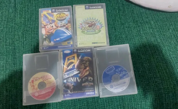 Jogos de game cube japones valores diferentes