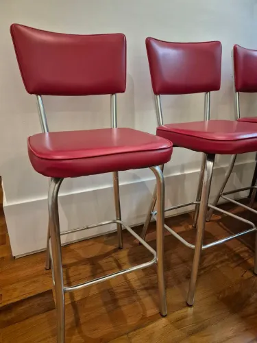 Banqueta vermelha Tok & Stok