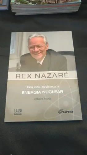 Livro do Rex Nazaré sobre Energia Nuclear, usado, bom estado.