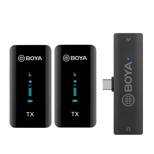 Microfone Sem fio lapela profissional BOYA