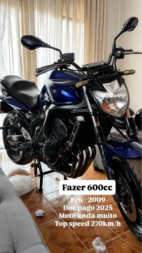 Fz6 600cc Muito Conservada