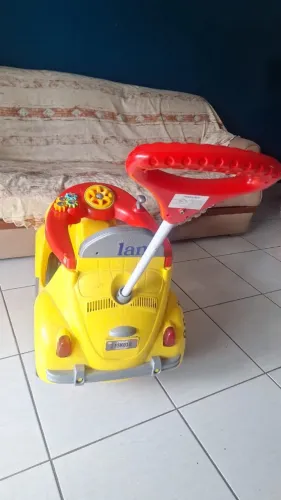Carrinho infantil haste de empurrar 