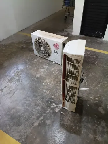 Ar condicionado LG 9000 BTUs para retirada de peças o técnico disse que é troca de peça.