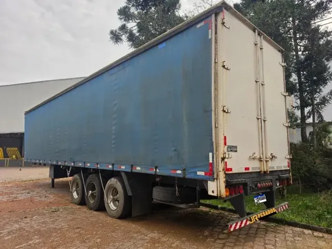 carreta bau sider randon 26 paletes ano 2003 com 12 pneus