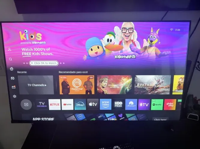smart tv nova so tirei da caixa usei apenas 2 veses