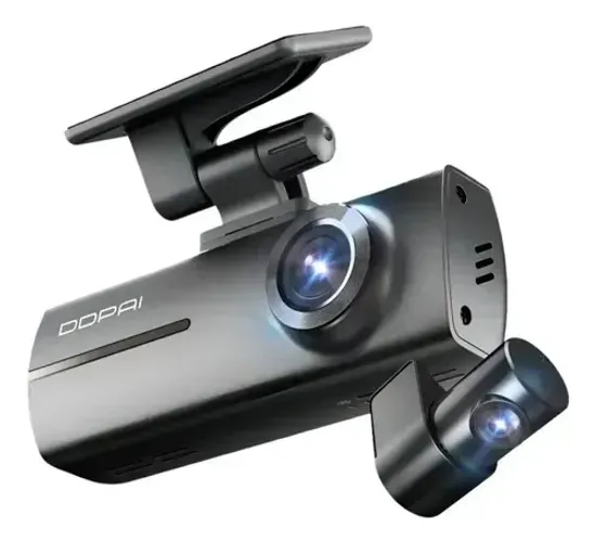 Dash Cam DDPAI N1 Dual Channel - Câmera Veicular Frente e Traseira (Nova, Lacrada)