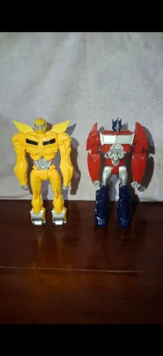 Transformers Hasbro Originais Optimus e Bumblebee