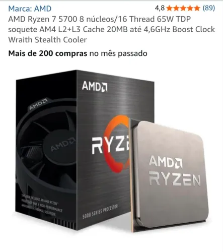 Procesador Ryzen 7 5700