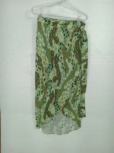 saia envelope estampada verde