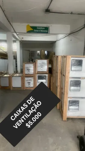 Caixa de ventilação 