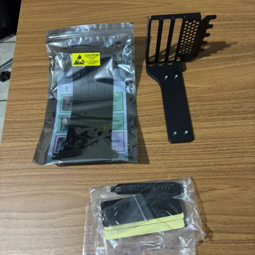 Suporte para Placa de Vídeo Vertical + Cabo riser PCIe 4.0 X16