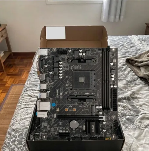 Placa-Mãe Mancer A520M-DX AM4 - Funcionando 100% (Com Caixa)