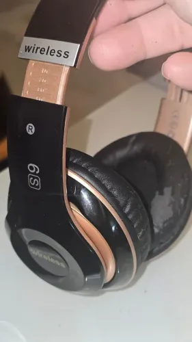 Fone Bluetooth 6S FUNCIONANDO - BARATO (Leia Descrição)