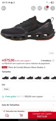 Vendo mizuno 