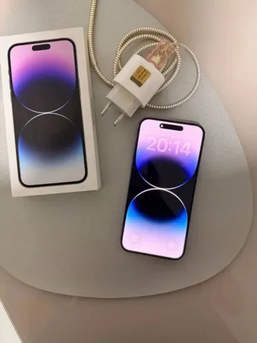 iPhone 14 Pro Max 128GB - Roxo - Todo Original