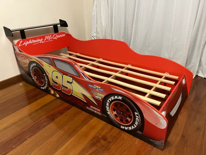 Cama Carros Disney Relâmpago McQueen
