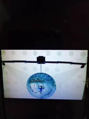 Globo espelhado para festas