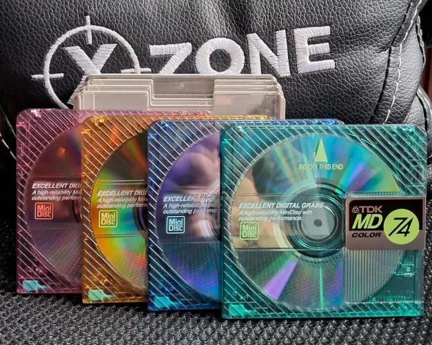 4 MDs TDK Color 74 min