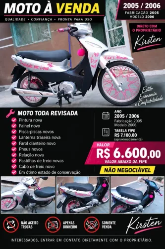 Vendo Honda BIZ 125Es $6.600