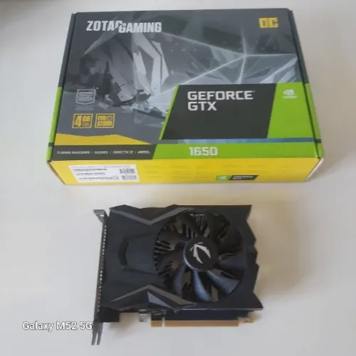 Placa Gráfica GTX 1650 4GB zotac 4GB GDDR6 128bit
