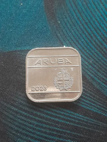 Moeda Quadrada Aruba